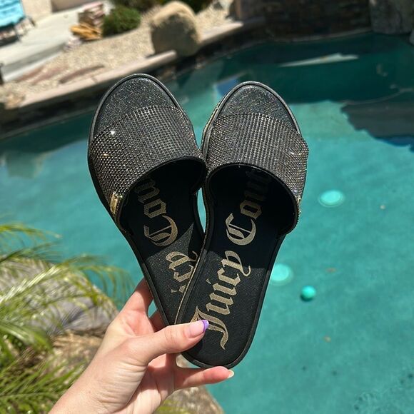 Juicy Couture Shoes - Juicy Couture Sparkly Sandals